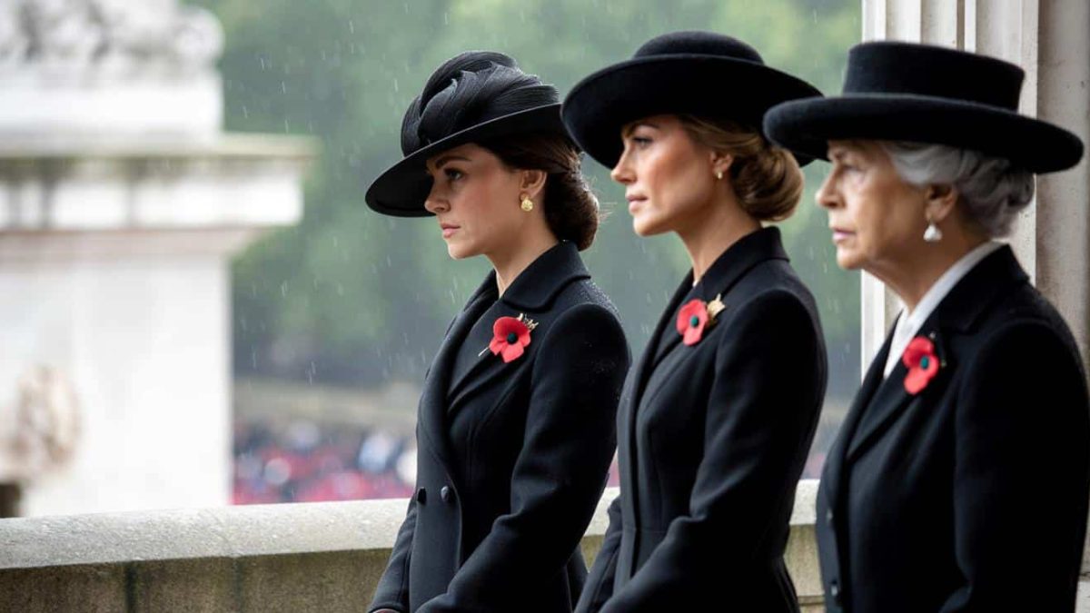 Kate Middleton’s Bold Remembrance Day Move Sparks Royal Debate: Duchess Follows Daring Fashion Footsteps of Another Royal