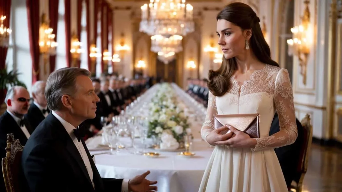 The Secret Behind Kate Middleton’s Iconic Chantilly Lace Dress and Clutch Revealed