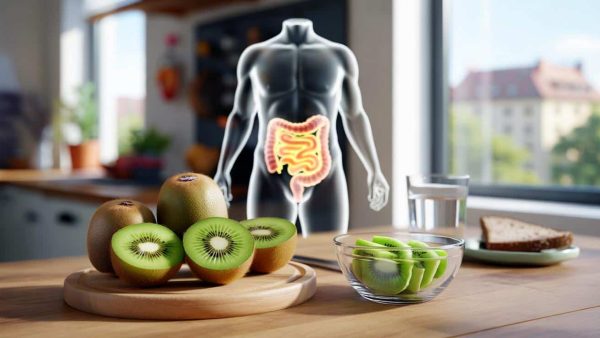 Kiwi recognised by the European Union and the UK as the only fruit that improves bowel transit