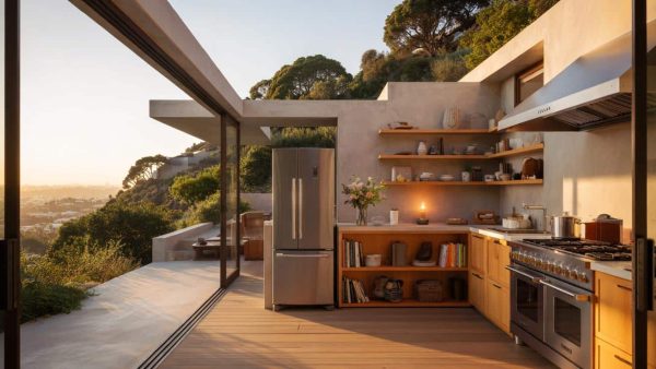 Lily-Rose Depp, her Los Angeles villa where she lives with her partner