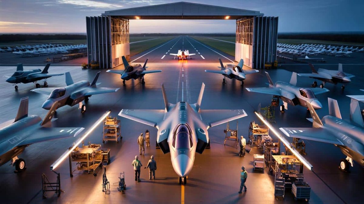 Lockheed holding steady on F-35 production rate, exec says