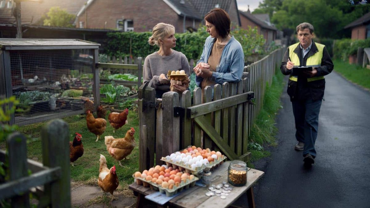 Many people don’t realise, but selling your hens’ eggs to neighbours can land you in serious trouble – here’s why