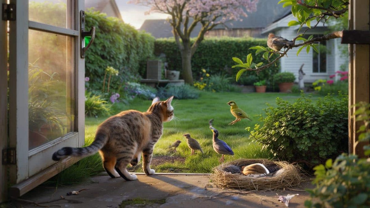 March–April: stop letting your cat outside, this “invisible carnage” season is wrecking gardens