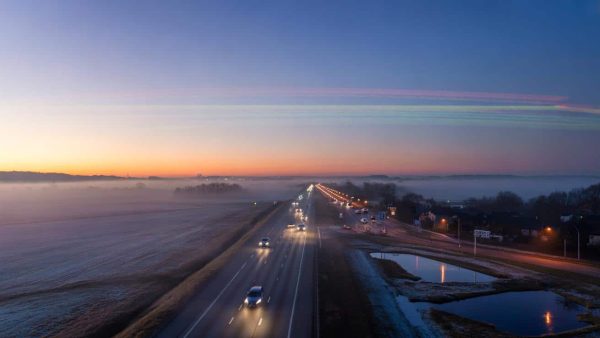 Meteorologists detect a warm-air surge on March 26 that could disrupt regional fog formation