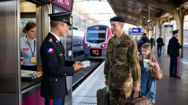 The Secret Military Perk Saving French Soldiers Thousands on Train Travel