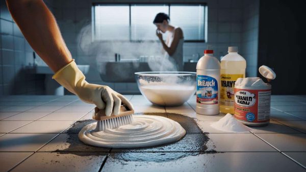 The Shocking Grout-Cleaning Hack That Experts Say Could Be Toxic