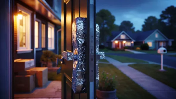 The Shocking Reason People Are Wrapping Their Door Handles in Foil (You Won’t Believe It!)