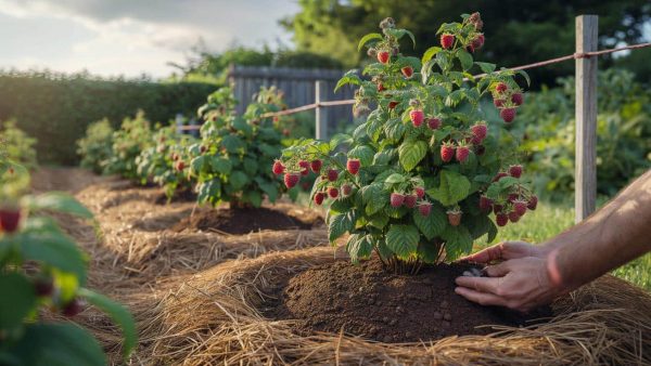 My raspberry bushes have fruited every summer for 10 years thanks to this golden planting rule