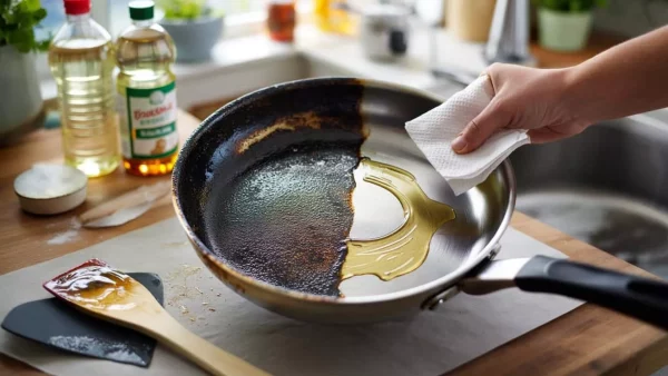 The Shocking Trick to Removing Burnt Grease from Pans Instantly (You Won’t Believe How Easy It Is!)