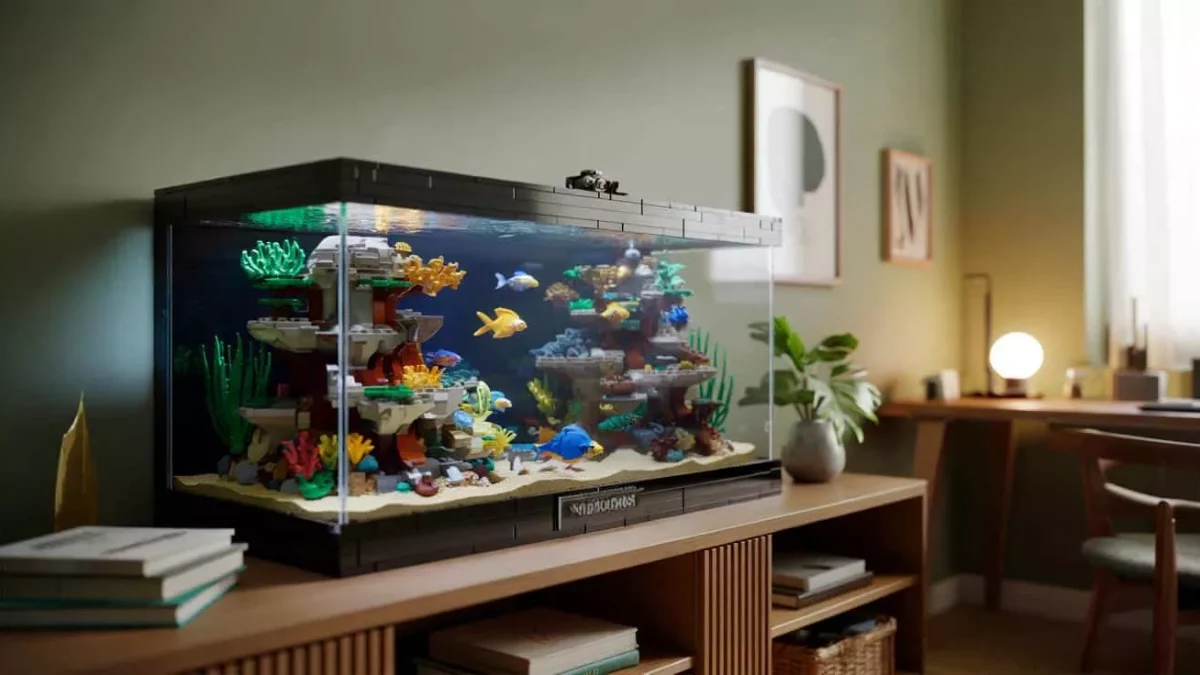 Forget Feeding Fish – This Stunning LEGO Aquarium Set is a Game-Changer for Adult Hobbyists