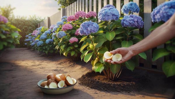 One everyday kitchen scrap can transform hydrangea growth by improving moisture retention and nutrient absorption