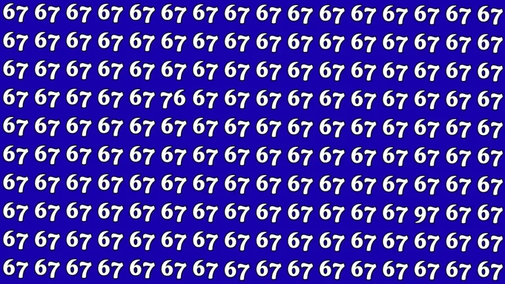 You Won’t Believe the Number Hidden in This Optical Illusion!