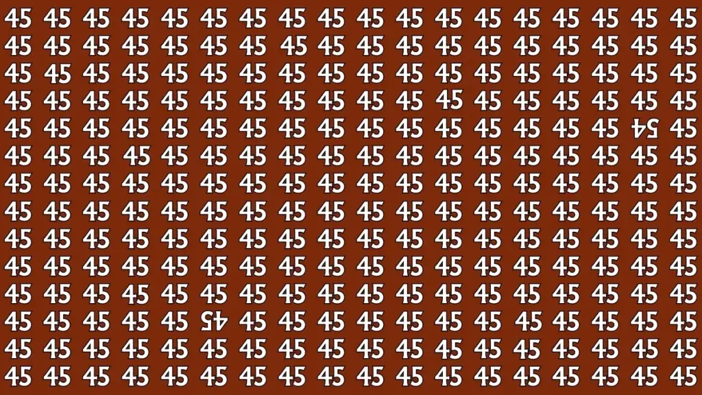 Unbelievable 6-Second Challenge! Can You Spot the Hidden Numbers in This Mind-Bending Optical Illusion?