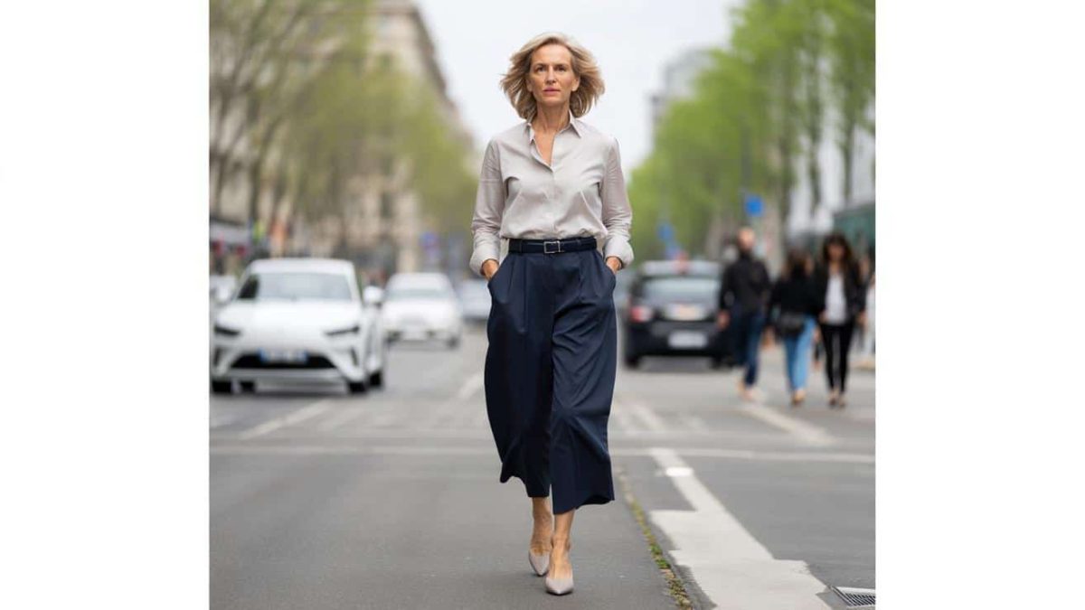 Over 50? This fluid Uniqlo trouser quietly lengthens your silhouette