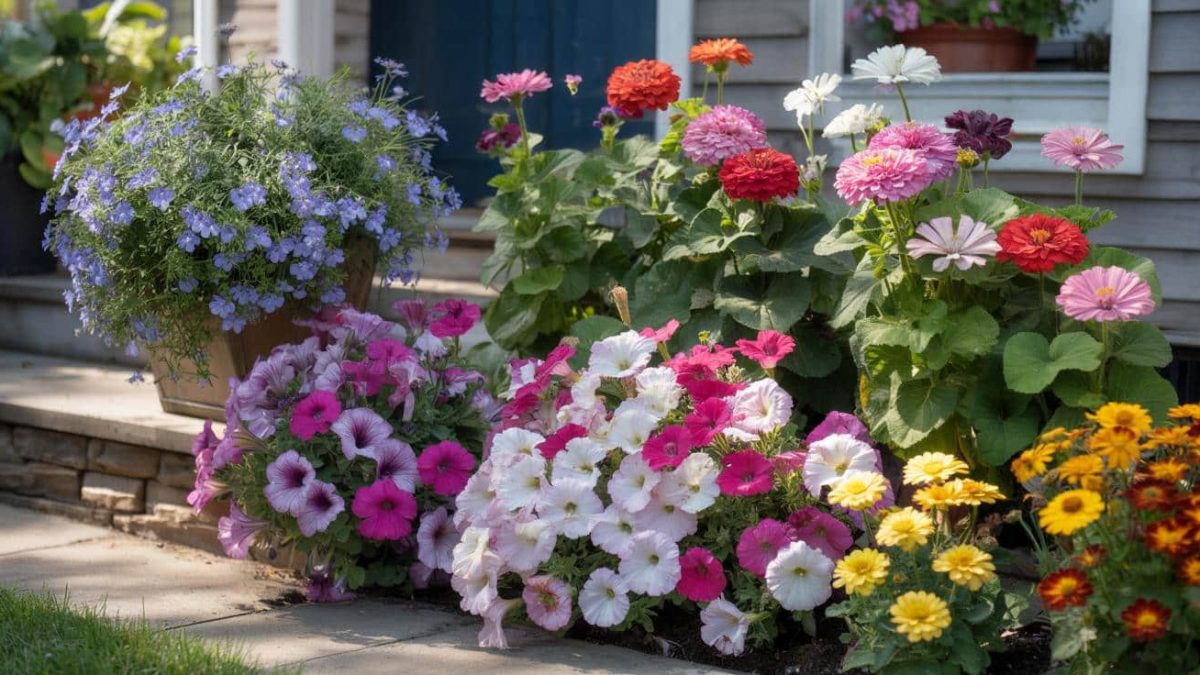 Plant these 6 colorful annuals in March to enjoy a vibrant and eye catching garden throughout the entire summer
