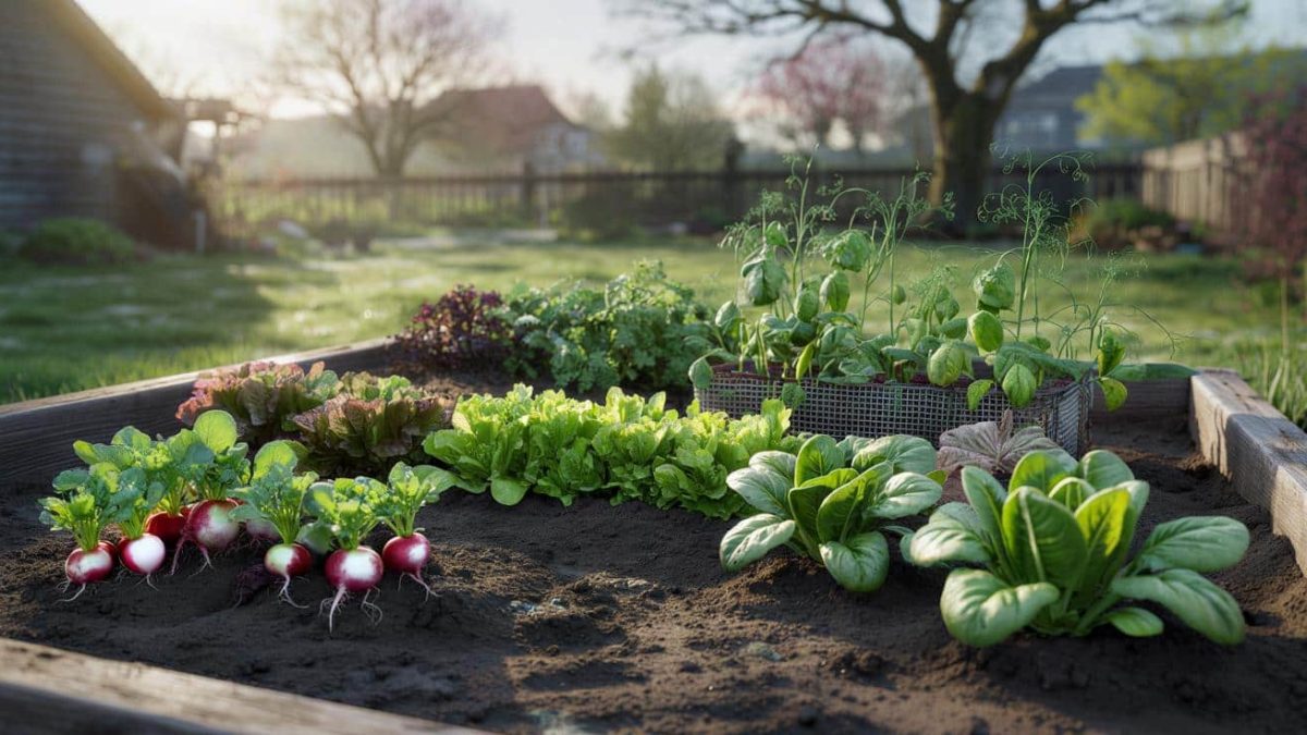 Planted in March, these 4 vegetables grow so fast you can harvest them in under 30 days