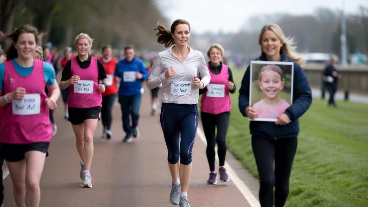 You Won’t Believe How Princess Kate’s Charity Run Captivated the Nation