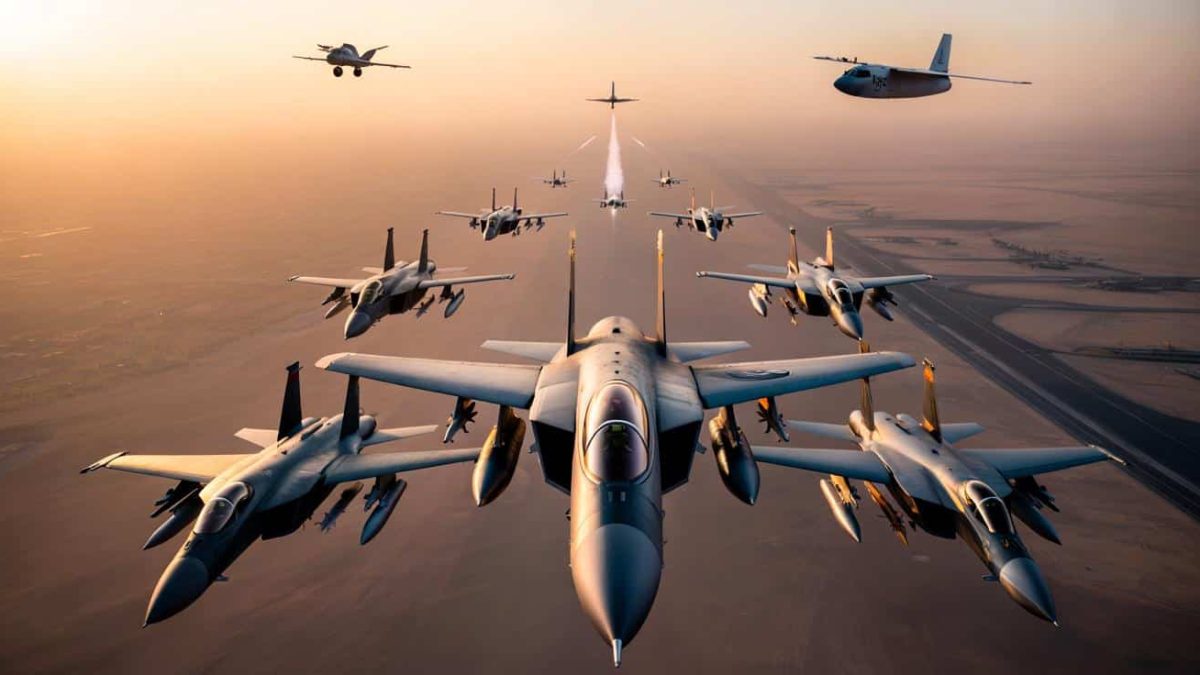 Shocking Footage Reveals Dozens of US Fighter Jets Invading the Middle East – You Won’t Believe Why!