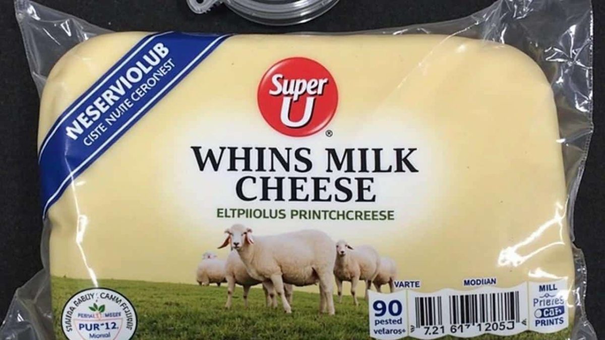 Product recall: this ewe’s milk cheese sold at Super U may contain Listeria – check your fridge