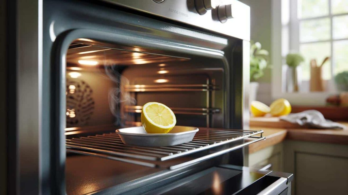 Why putting a slice of lemon in a cold oven has become a popular household trick, what it really does, and when it actually works