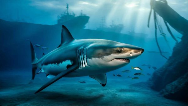 Shocking Footage Shows Legendary ‘Ghost’ Shark Stalking Mediterranean Swimmers!