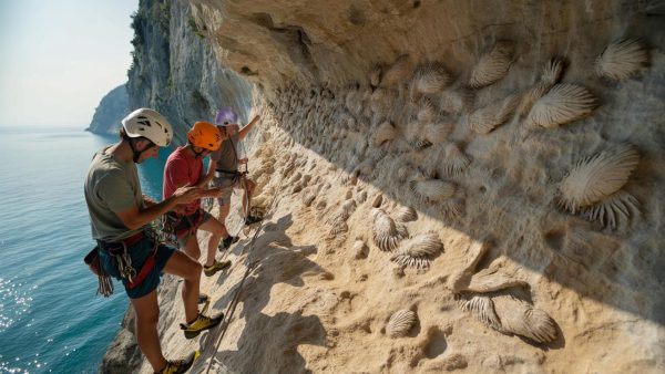 Shocking Fossil Find: Rock Climbers Uncover 80-Million-Year-Old Sea Turtle Stampede in Italy