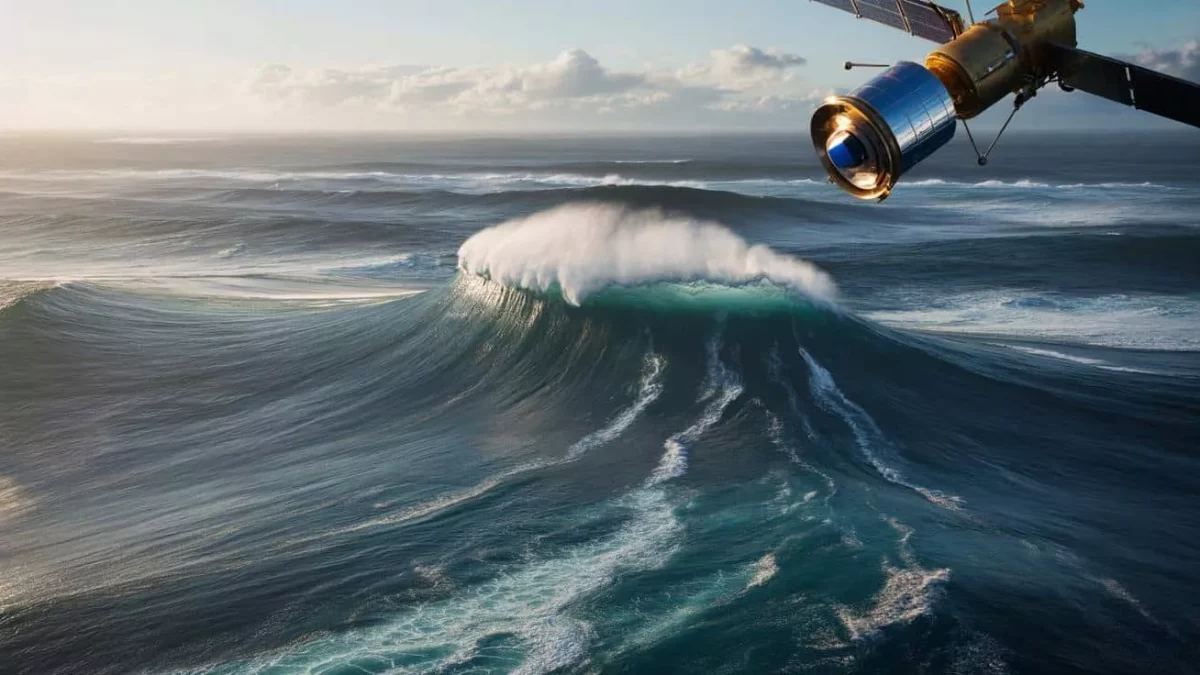 Satellite Sighting Reveals Massive 35-Meter Waves Hiding in Plain Sight in the Pacific Ocean