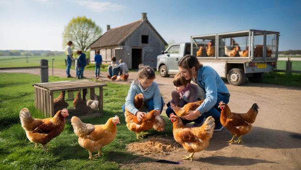 Saving hens from the slaughterhouse: 3,000 chickens up for adoption in northern France
