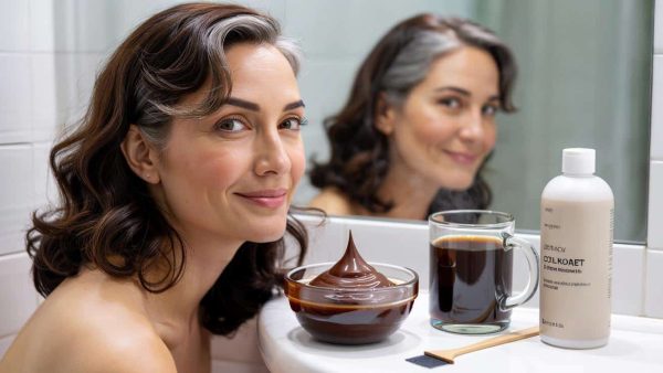 Say goodbye to gray hair with this 2 ingredient homemade dye