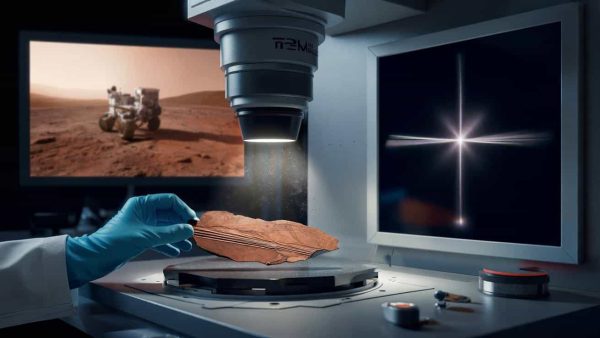 Scientists analysing samples from Mars find iron crystals with structures never seen in terrestrial geology