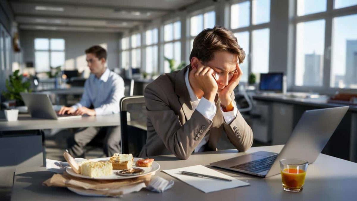 Scientists Reveal Why Some People Feel an Energy Crash Exactly Two Hours After Lunch