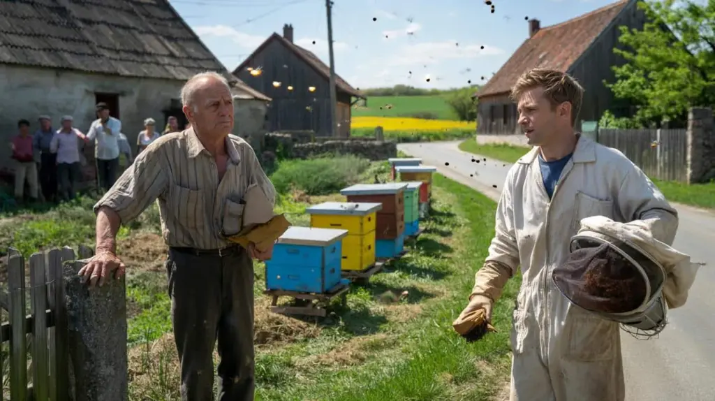 Shocking Twist: Retired Accountant’s Bee Venture Divides Entire Village in Epic Battle
