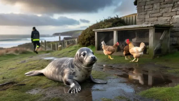 You’ll Never Believe Where This Seal Pup Was Spotted After Storm Chandra!