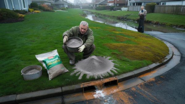 Shocking warning for homeowners about a cheap powder that makes lawns greener and moss free but may soon be banned by the government for harming nature and neighbors