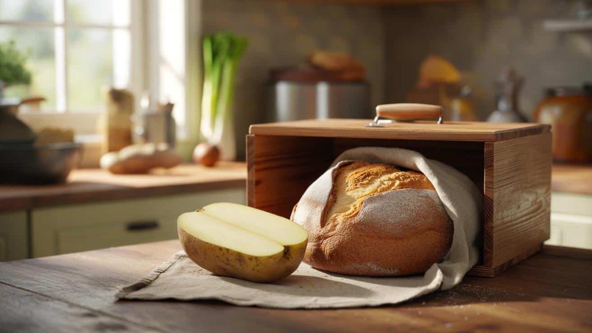 Slide This Simple Half Vegetable Next To Your Bread To Keep It Fresh All Week
