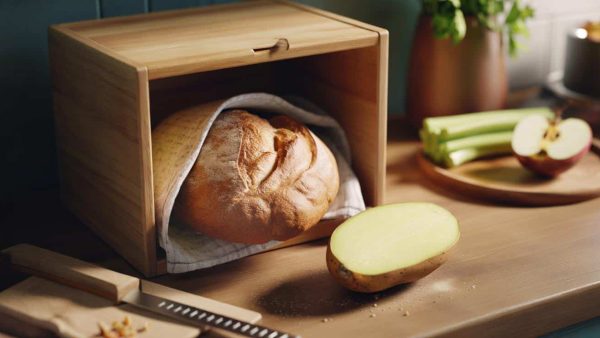 Slide This Simple Half Vegetable With Your Bread To Keep It Fresh All Week