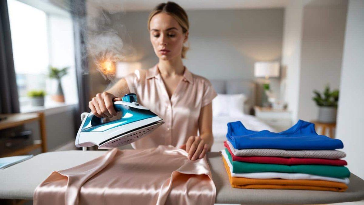 Stop ironing certain fabrics, textile experts say it can damage fibers unnecessarily