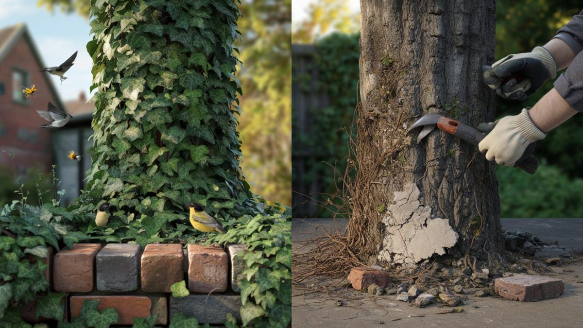 Stripping ivy from trees and walls might be the worst thing you can do, experts explain