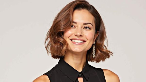 Swinging bob: the perfect cut for damaged fine hair