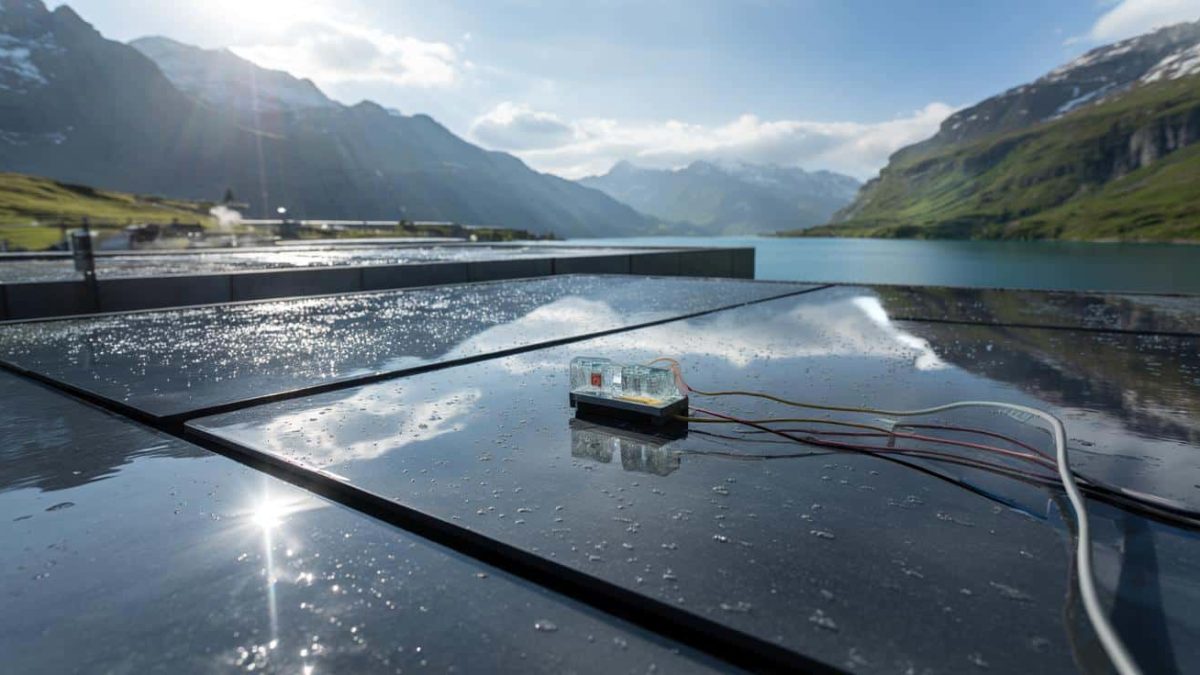 Switzerland unveils major breakthrough that could open a new way to generate electricity from water and light: hydrovoltaics