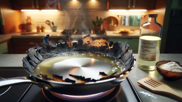 The 40-cent pantry item that removed burnt food from pans without soaking overnight