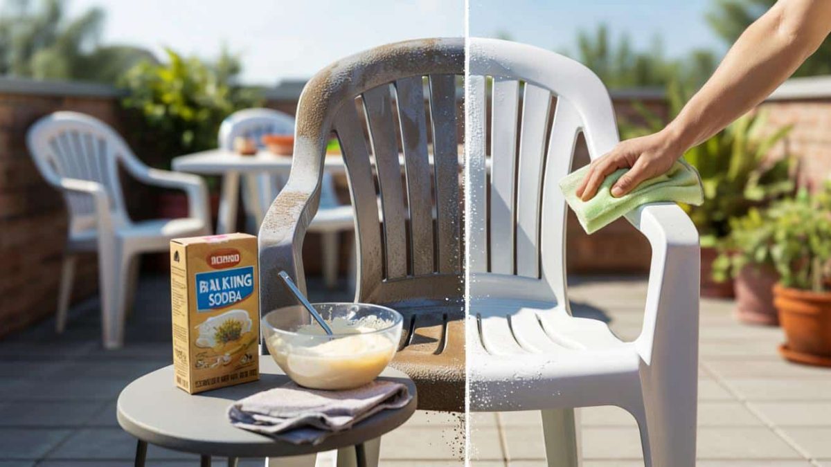 The affordable pantry item that cleaned outdoor furniture fast without special equipment