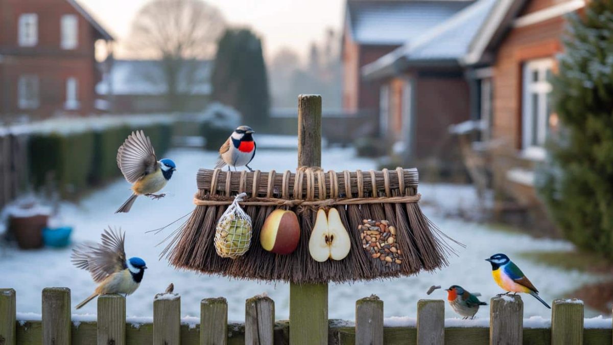The cold leaves them starving, the snow traps them – yet your old broom can save them
