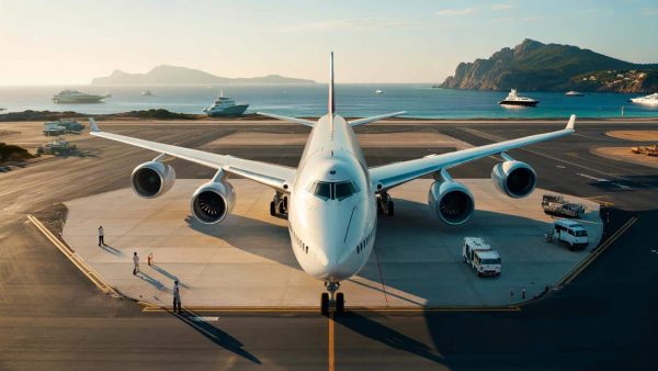 The emir of Qatar travels in a private jet so massive that it reportedly helped modernise an entire airport in Sardinia