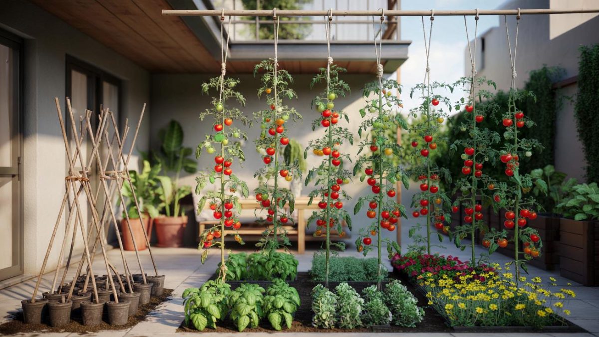 The end of tomato stakes: in 2026, gardeners switch to this space-saving solution