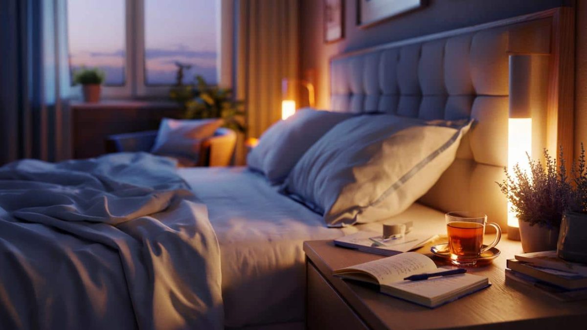 The evening wind-down routine that sleep specialists recommend for people who cannot stop their brain from racing at bedtime