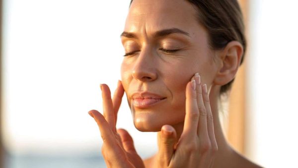 The facial massage technique using just your fingertips that reduces puffiness and jaw tension every single morning in five minutes