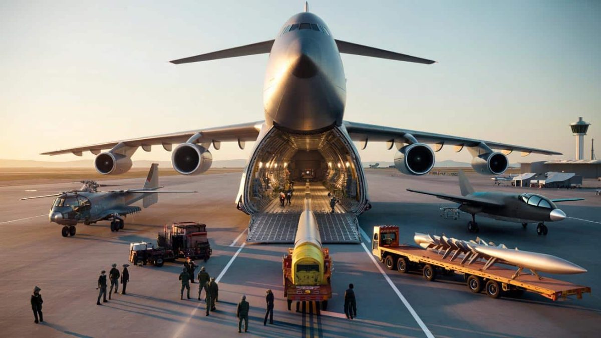 The future largest aircraft in the world could be diverted from its original mission to become the US military’s all‑purpose hauler