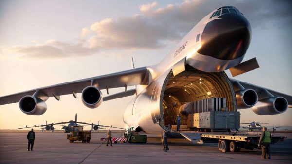 The future largest plane in the world could be diverted from its original mission to become the US military’s all‑purpose hauler