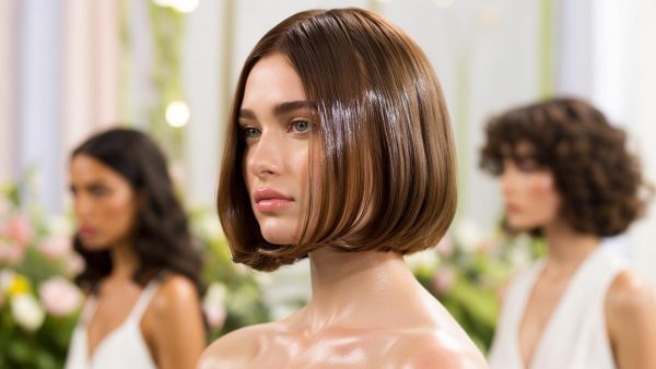 The “gloss bob” is the hottest hairstyle trend for spring 2026